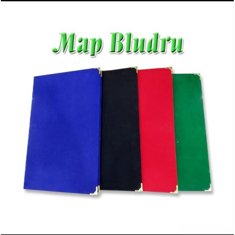 

Map beludru siku kuningan uk. 23x34cm (f4)