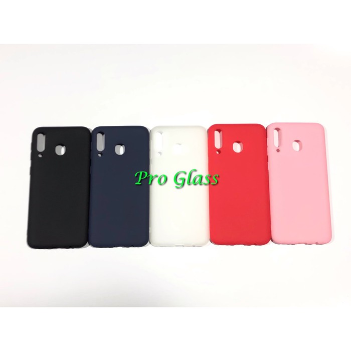 C107 Samsung M30 / Samsung M30s  Colourful Ultrathin Silicone Case / Matte Case