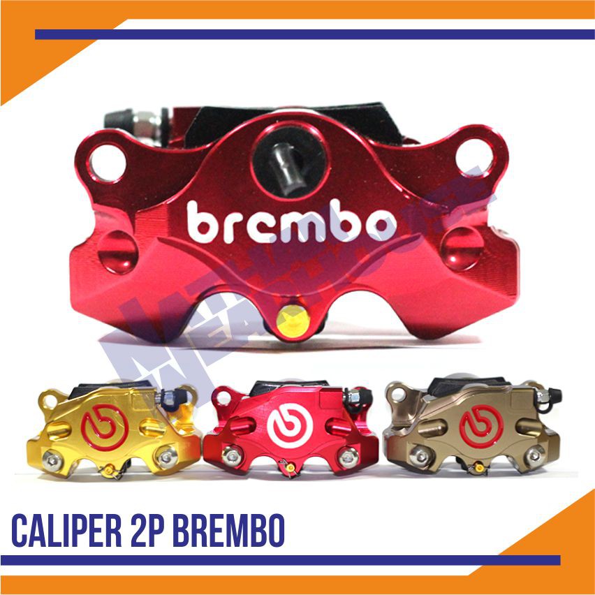 CALIPER CAKRAM 2 PISTON FULL CNC BREMBO