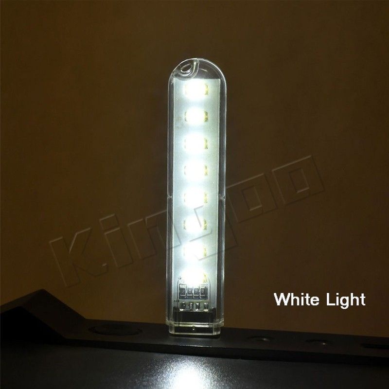 Lampu Mini LED USB 3 LED / 8 LED 5V LED NIGHT LIGHT READING LAMP DESK BOOK