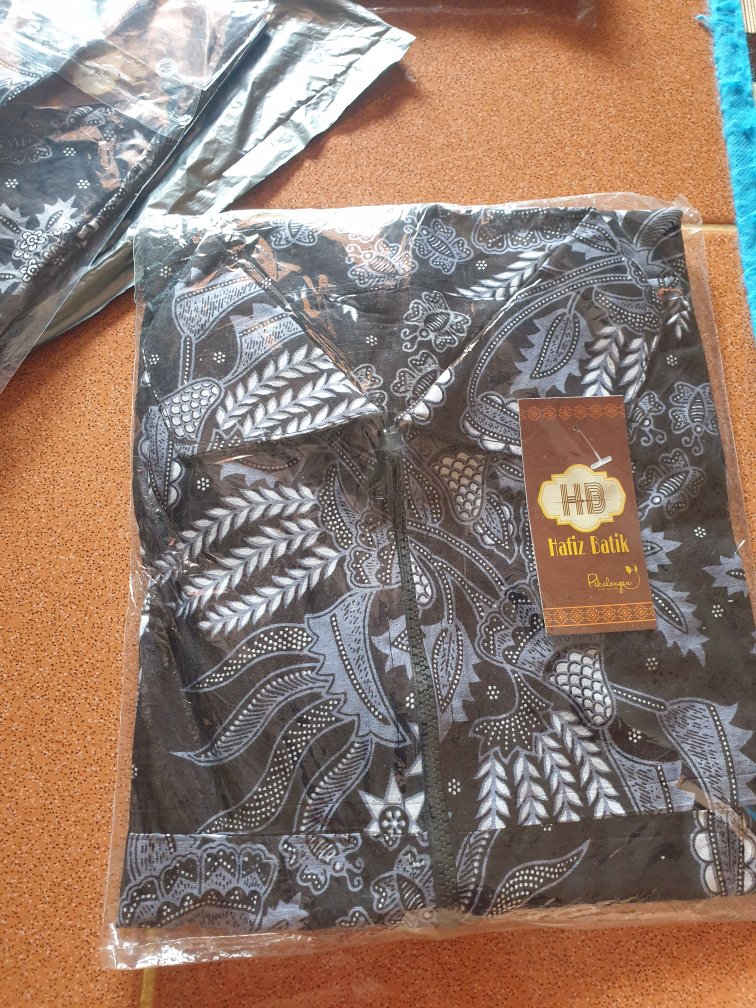 Maura Couple Sania Ruffle Batik Couple Ori Ndoro Jowi Garansi Termurah, Motif Seno Biru