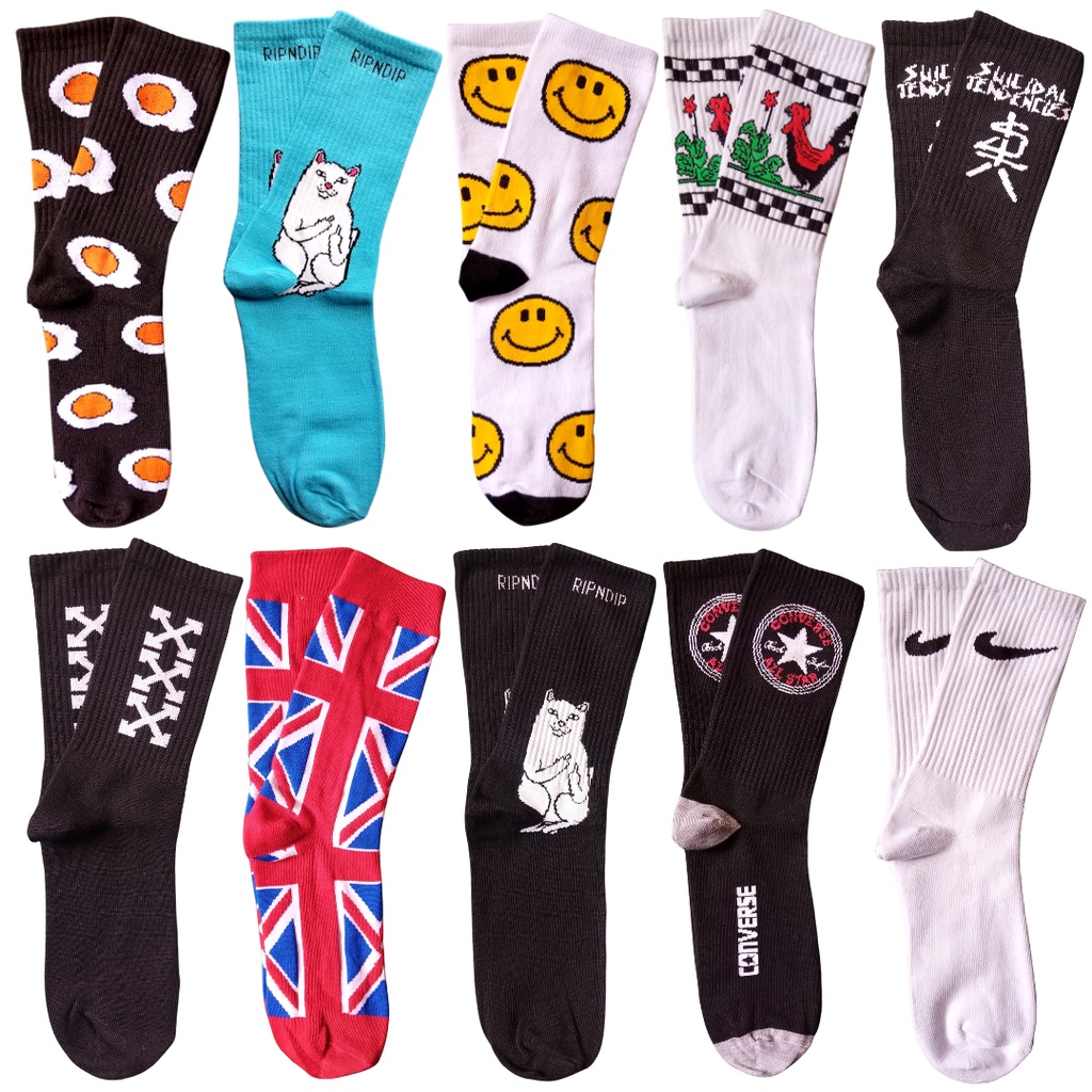 [BIG SALE] Kaos Kaki Motif Skate Oldschool - Mohaki Official-4