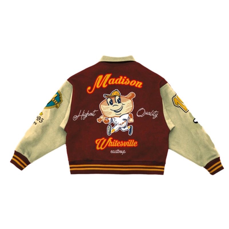 JAKARTA VIBES VINTAGE J VARSITY(BISA NEGO DI CHAT)