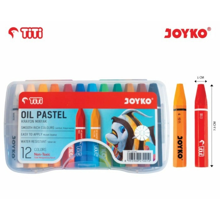 

Krayon TITI JOYKO 12 Warna