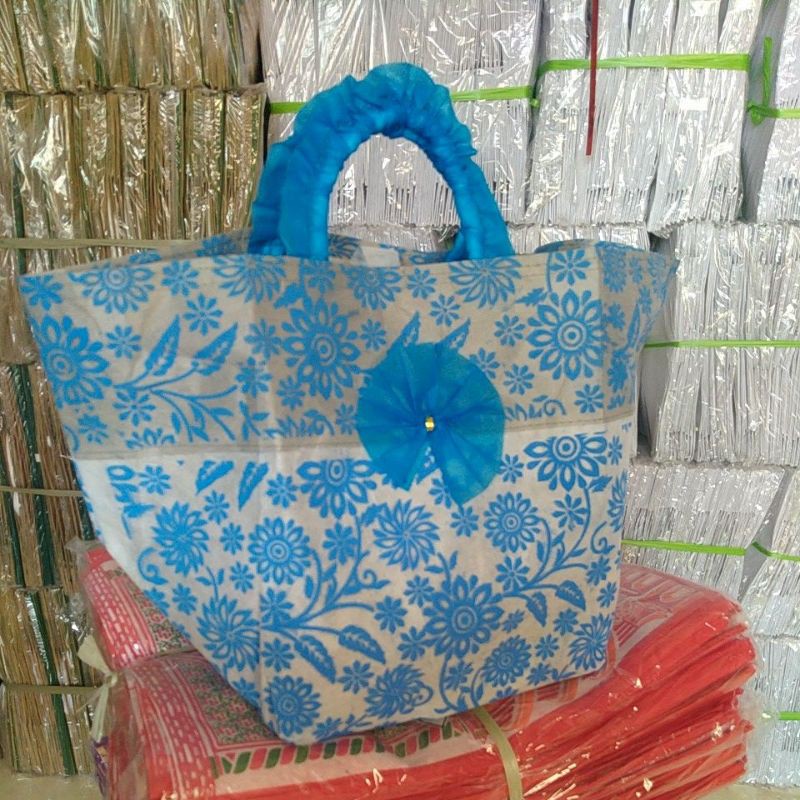 Tas hajatan/ spunbond tas box 22x22 tebal kaku