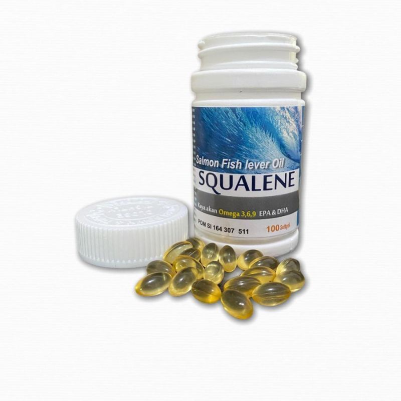 Squalene Salmon Fish Lever Oil Omega3,6,9 by Rayya