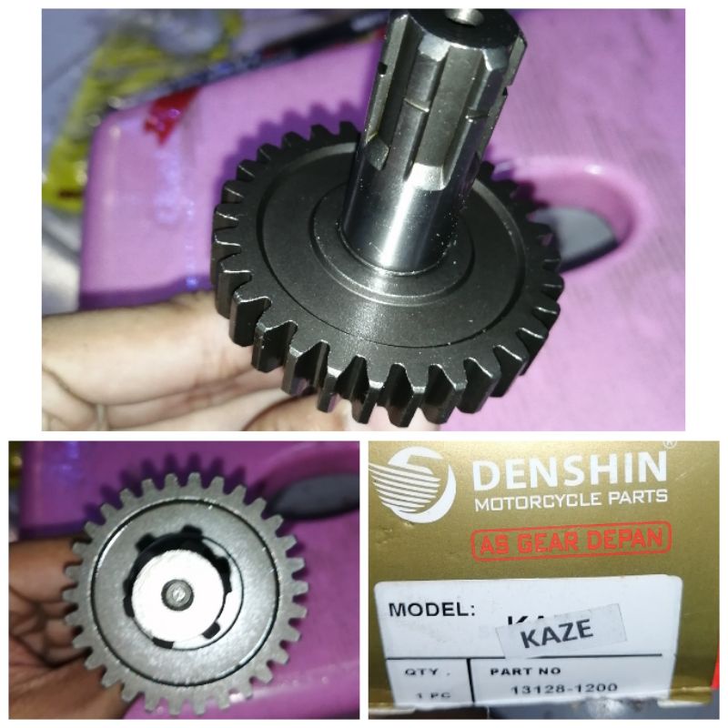 As gir gear gigi depan kaze 30 mata denshin