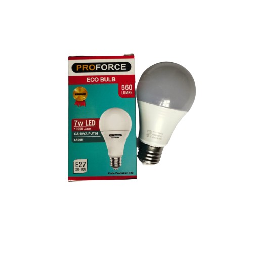 Lampu LED PROFORCE ECO BULD Bohlam 7 Watt