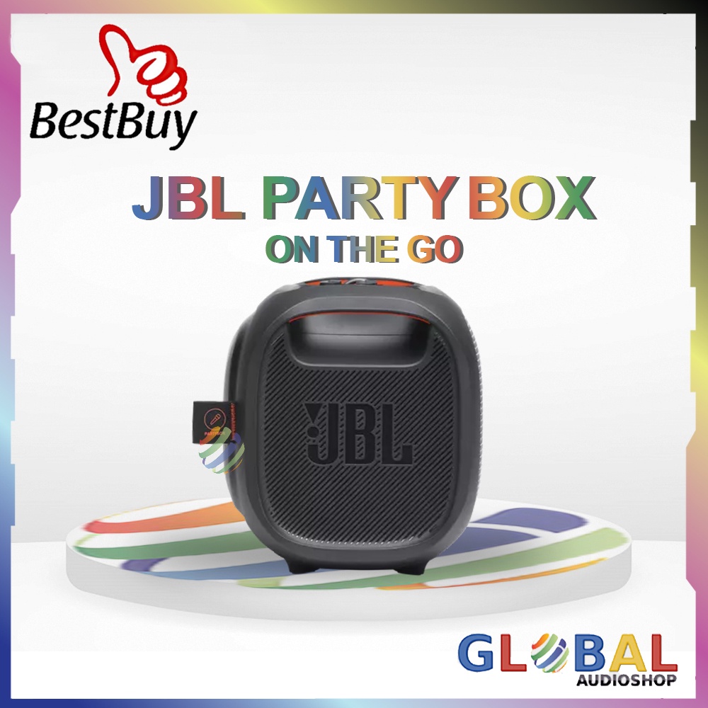 JBL PARTYBOX ON THE GO ORIGINAL WITH MIC WIRELESS PARTY BOX ONTHEGO PORTABLE