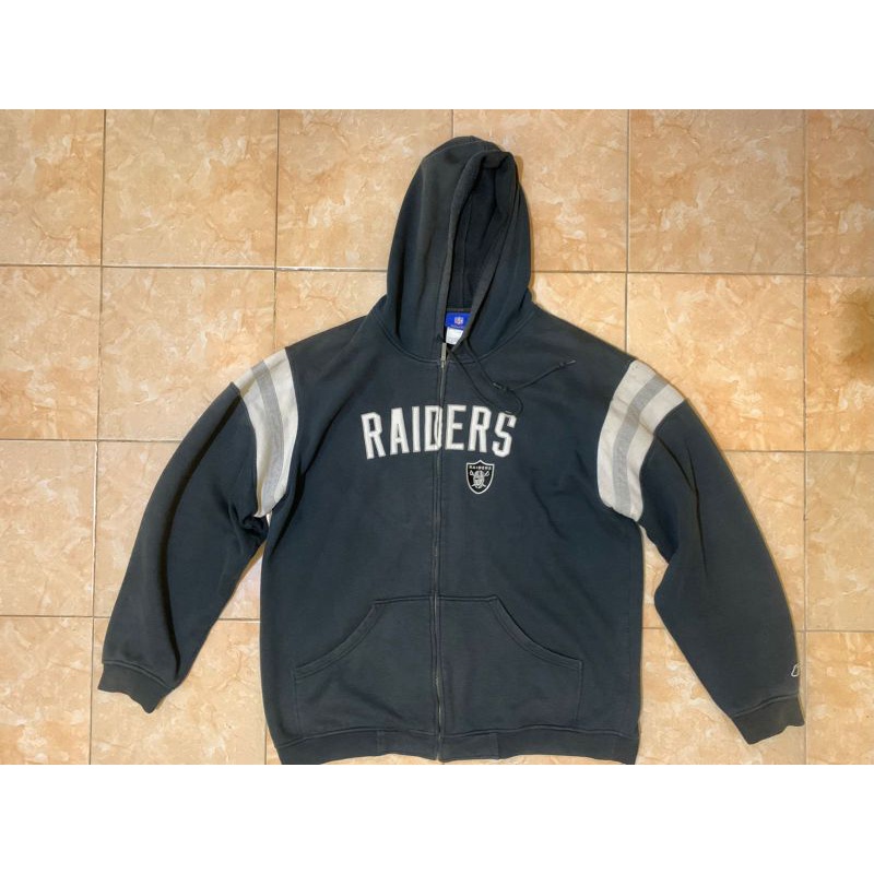 ZipHoodie RAIDERS / REEBOK / LIMITED EDITION (Second Brand). Size XL