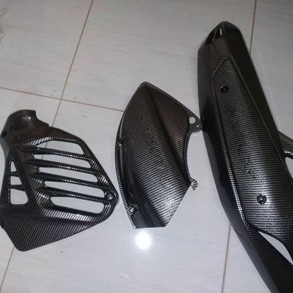 Cover Radiator Nmax Karbon Tutup Radiator Nmax Tutup Kipas Nmax Kevlar Original BodyPart Yamaha Nmax