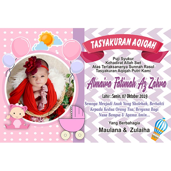 

Stiker Label Nasi Box Tasyakuran Aqiqah