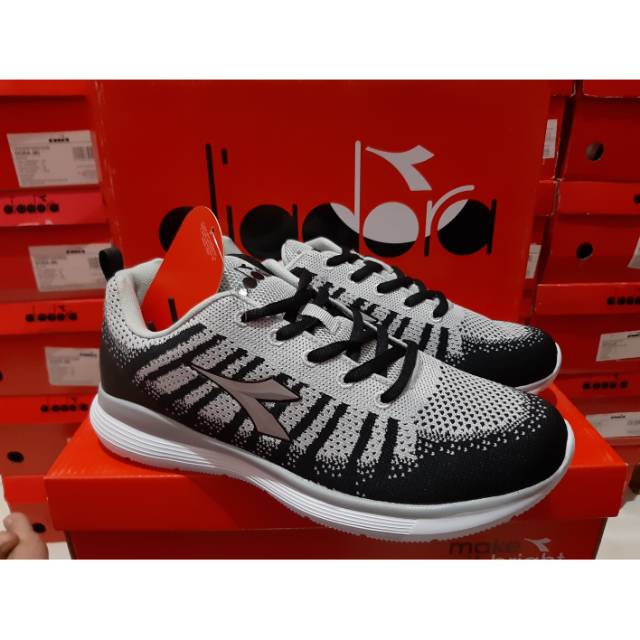 SEPATU DIADORA EVO GREY ORIGINAL