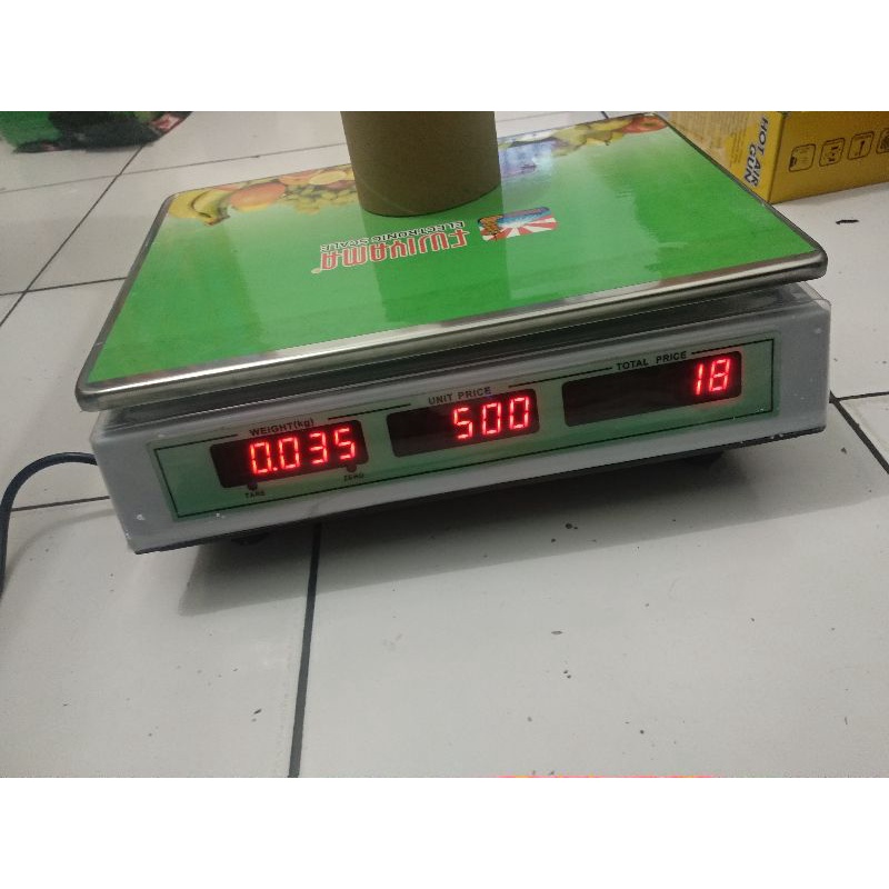 Timbangan Digital 30Kg / Timbangan Buah dan laundry / Timbangan MultiFungsi JAPAN STANDART