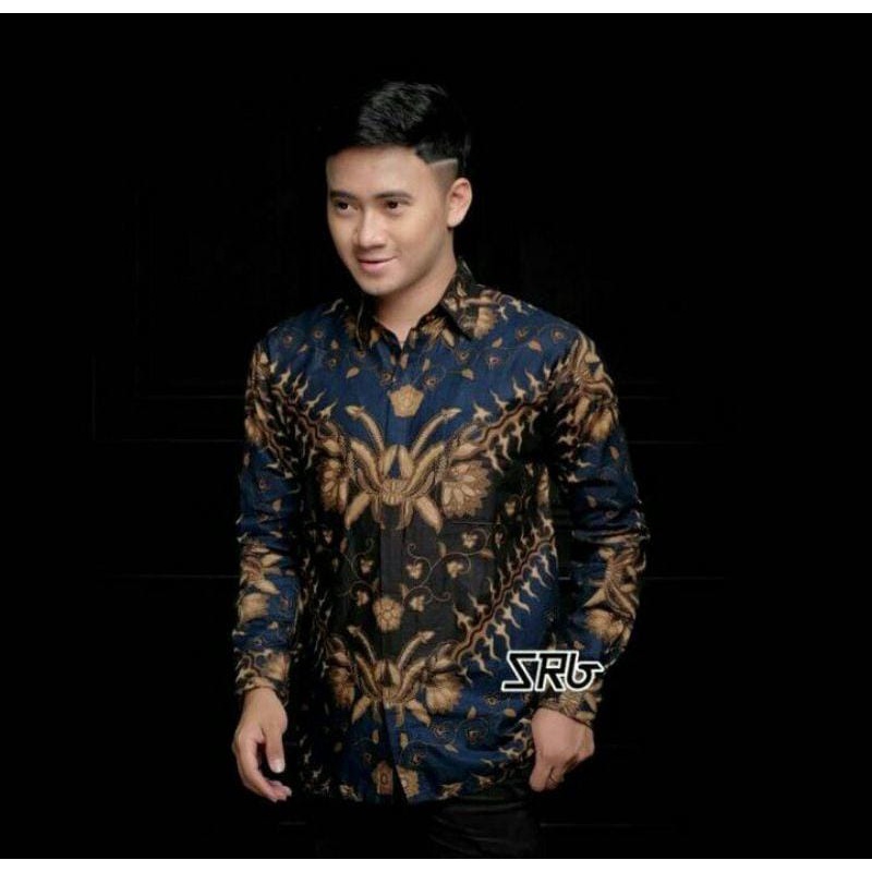 KEMEJA BATIK KERIS NAVI