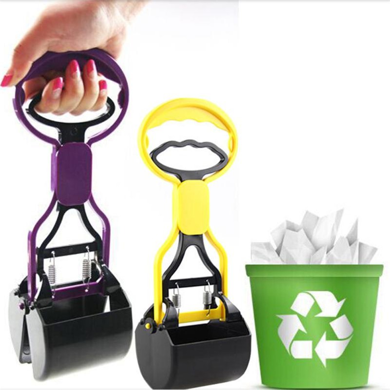 【GOGOMART】Sekop Genggam Dog Pet Pop Scooper Cleaner 28 cm