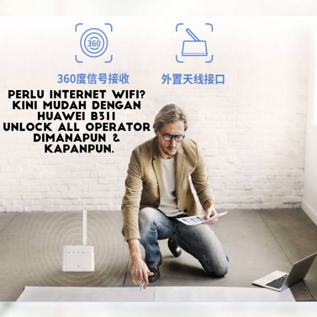 HOME ROUTER HUAWEI B311 UNLOCK ALL OPERATOR