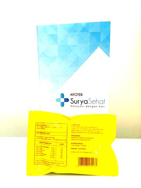 Samco VITAMIN B COMPLEX ZAK isi 100 tablet - Vitamin B Komplek - Betominplex