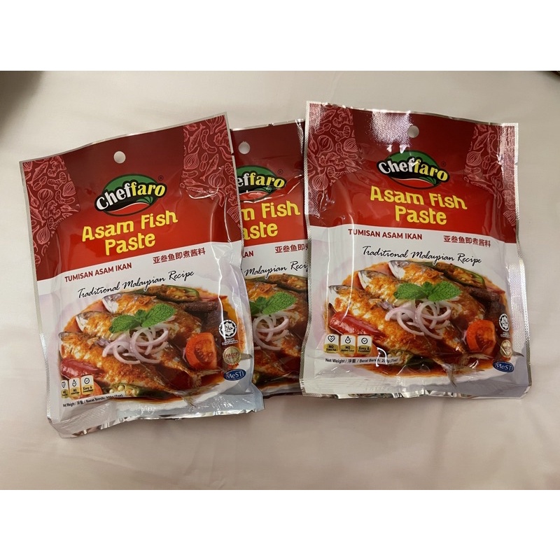 Cheffaro Asam Fish Paste 200 gram