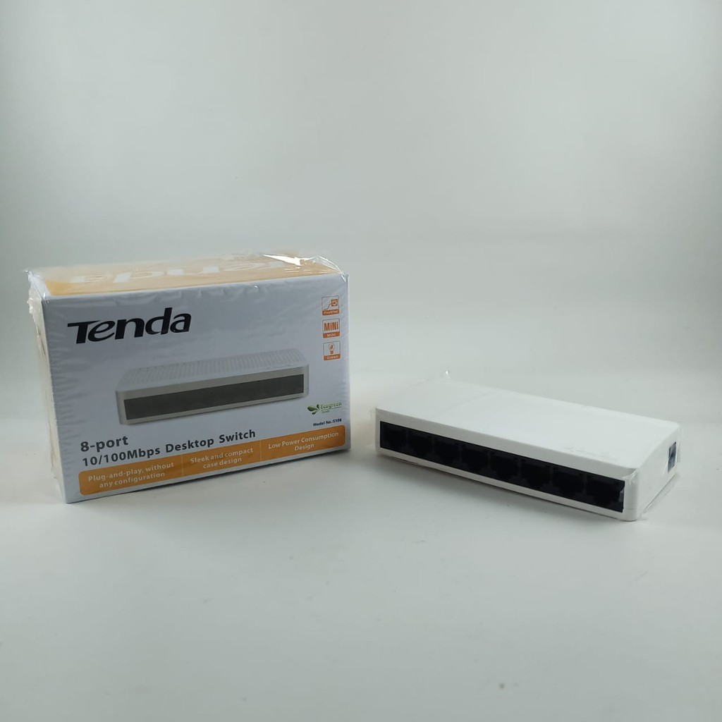 SWITCH HUB TENDA S-108 8 PORT