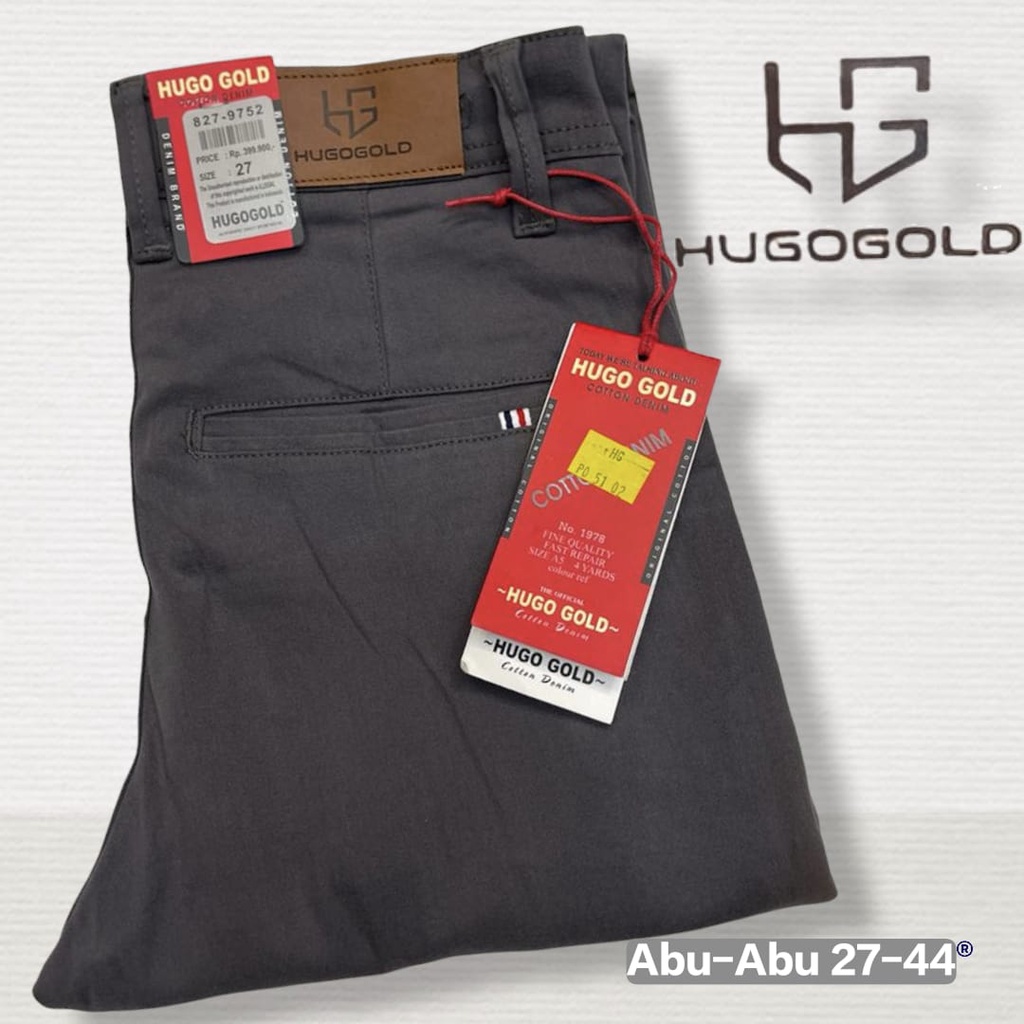 Celana Panjang Pria hugo gold Colotti Original - Celana Katun Chino Terbaru 27-38