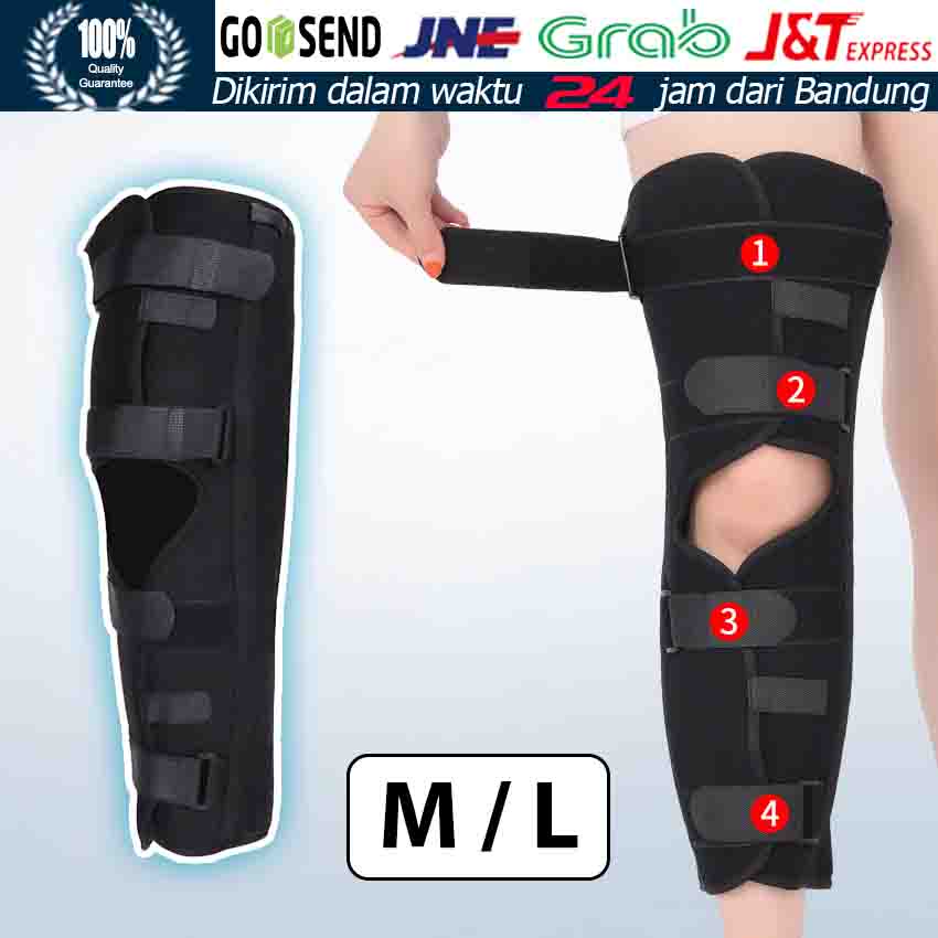 Penyangga Lutut - Deker Lutut - Pelindung lutut - Terapi nyeri Lutut - kneepad - sepeda - volly