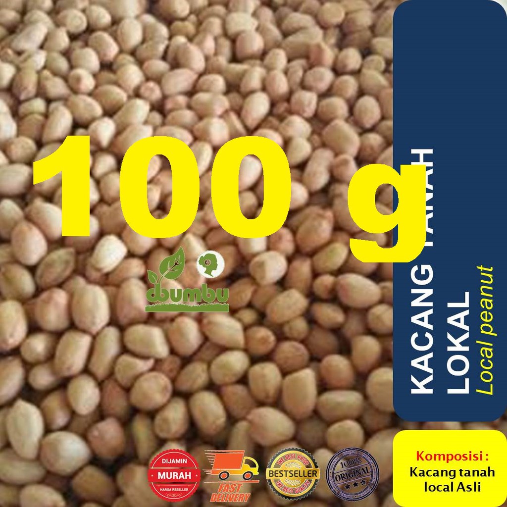 

100 gram Kacang Tanah