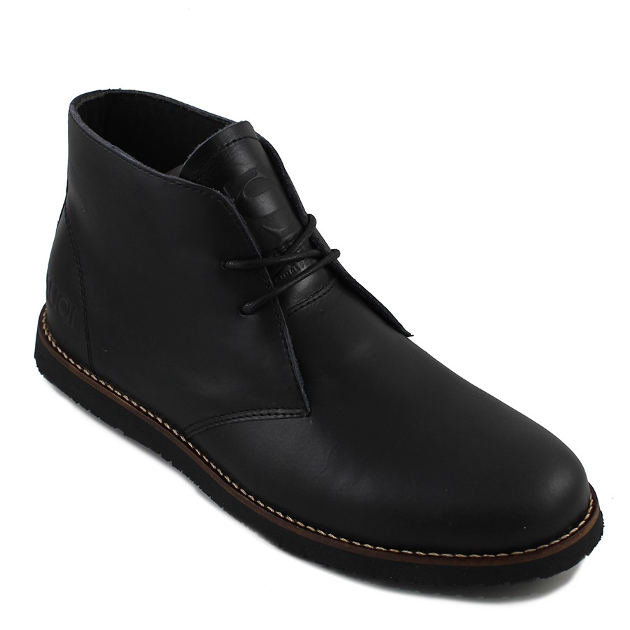 SAUQI FOOTWEAR -SEPATU BOOTS KULIT FORMAL KERJA PRIA CASUAL BOOT FASHION KEKINIAN