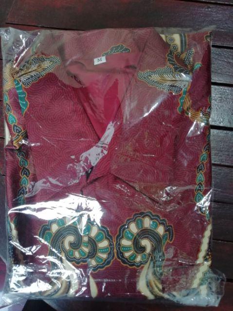 Kemeja Batik Tulis Pria Motif Sekar Jagad