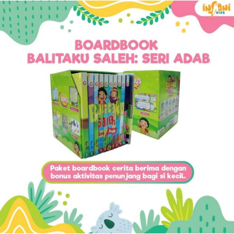 

Boardbook Balitaku Saleh Seri Adab