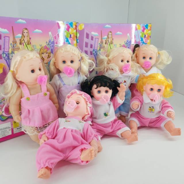 Boneka Dot Kecil Boneka Menangis Mainan Bayi Bayian Baby Boneka Dot Kecil Boneka Menangis Mainan Bayi Bayian Baby
