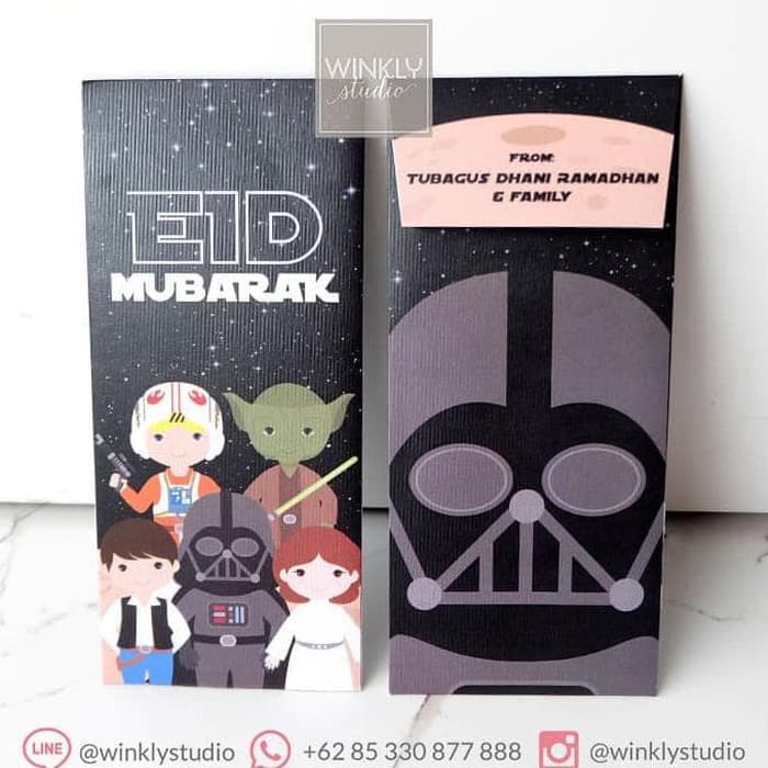 

Custom Amplop Lebaran Anak Angpao Idul Fitri Angpau Hari Raya KIDS K15