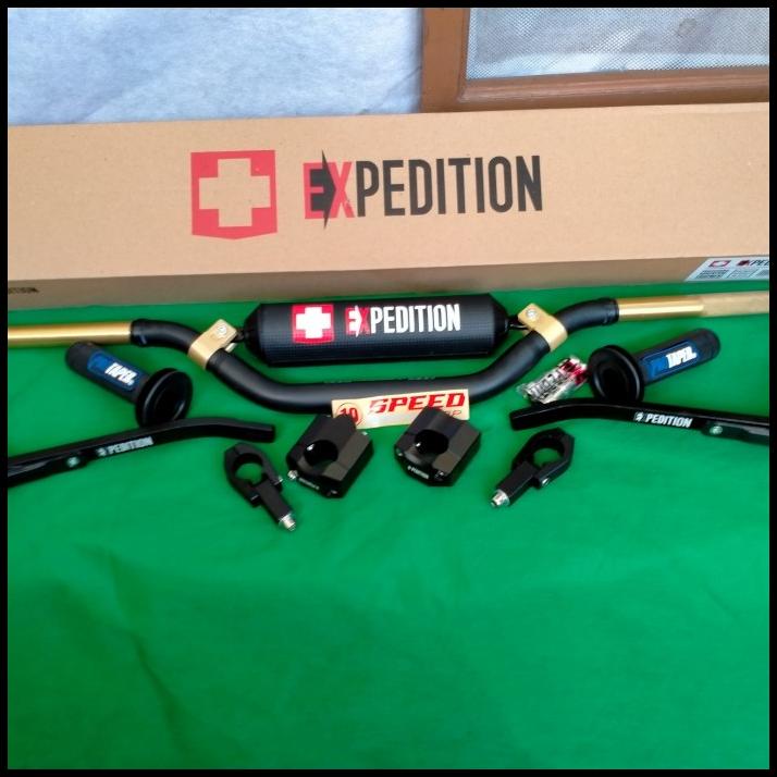 Paket Stang Fatbar Twinwall Expedition Crf Klx Dtracker Stang Crf Klx