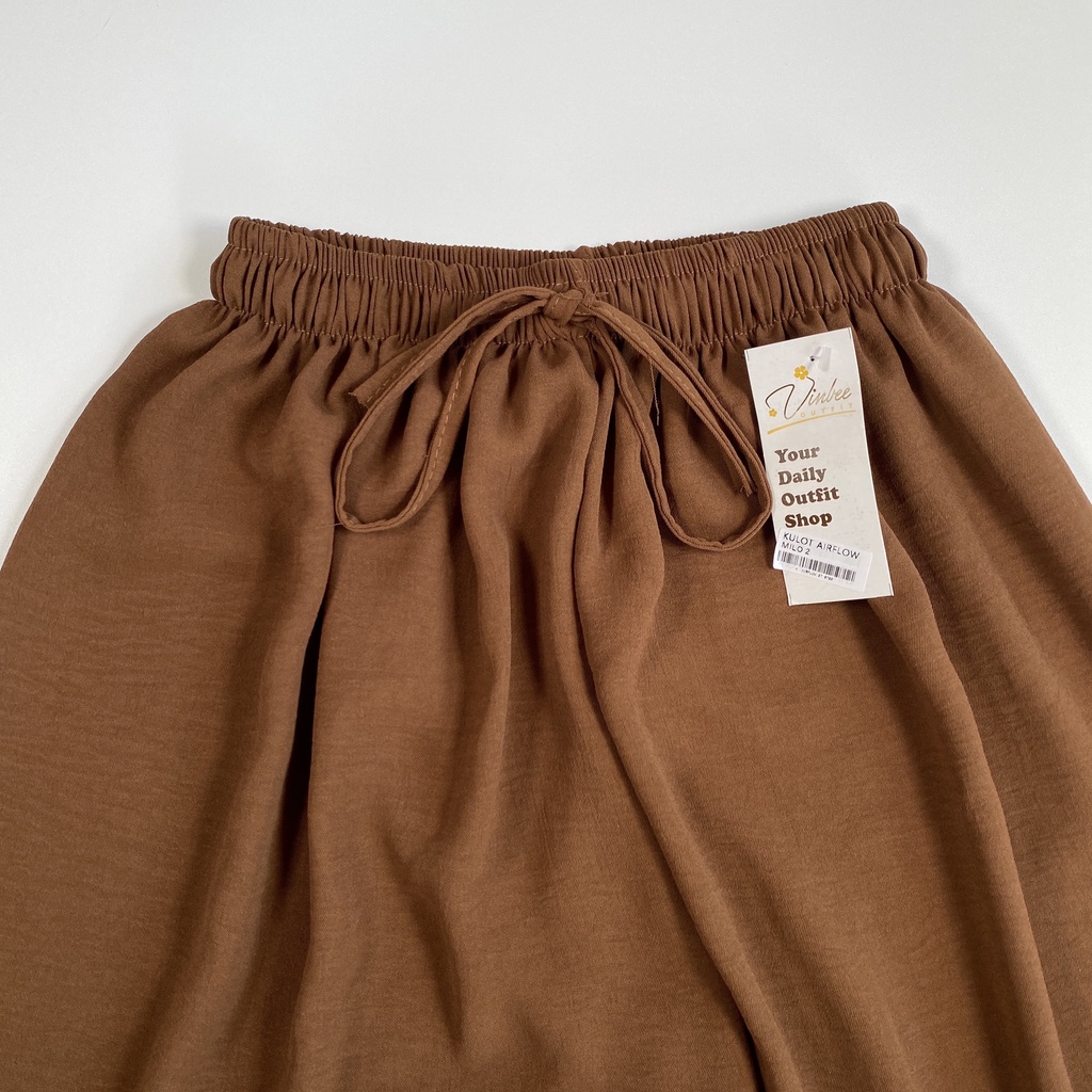 VIOLET HIGHWAIST LOOSE PANTS KULOT CRINCLE AIRFLOW-Milo 2