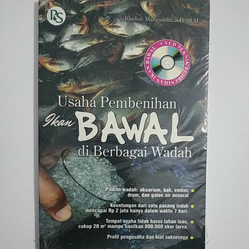 Buku Bisnis Perikanan " Usaha Pembenihan Ikan BAWAL di Berbagai Wadah "