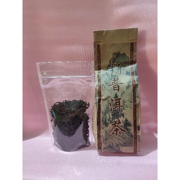 

teh pu er teh china pu erh chinese tea daun teh kering teh sehat