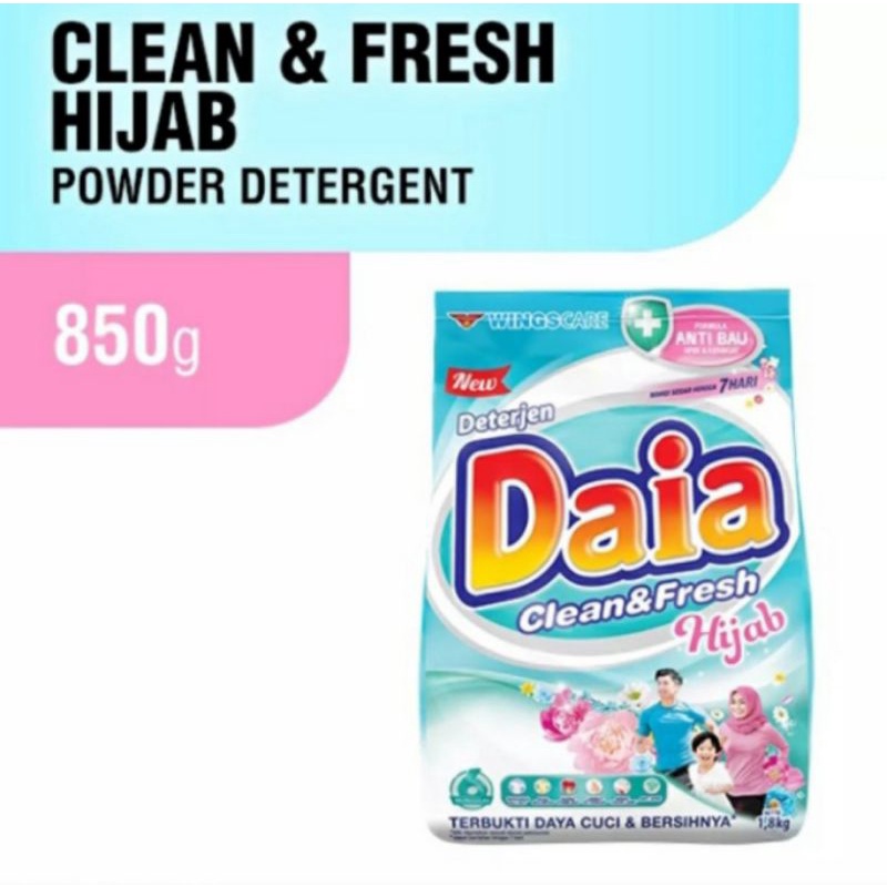 daia detergen hijab 850gram
