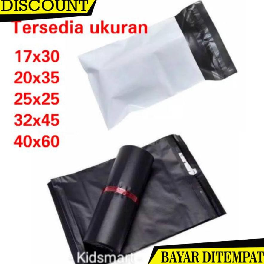 

(BAYAR DITEMPAT) PLASTIK PACKING POLYMAILER 25X35/PLASTIK LEM OLSHOP B0934