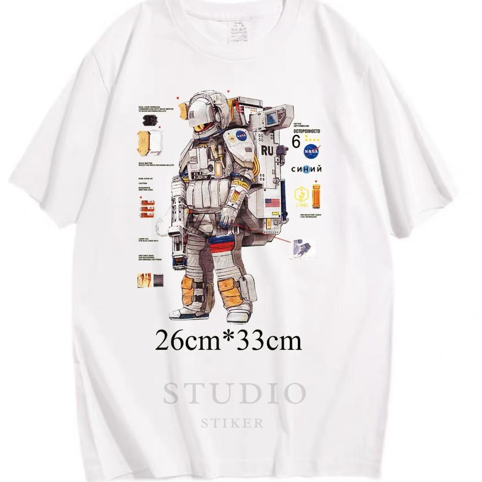 

[PROMO WIP49] Stikerstudio - NASA Sablon Kaos Stiker Baju Setrika / Stiker Baju Katun / Kaos Jaket Pakaian Buruan Beli