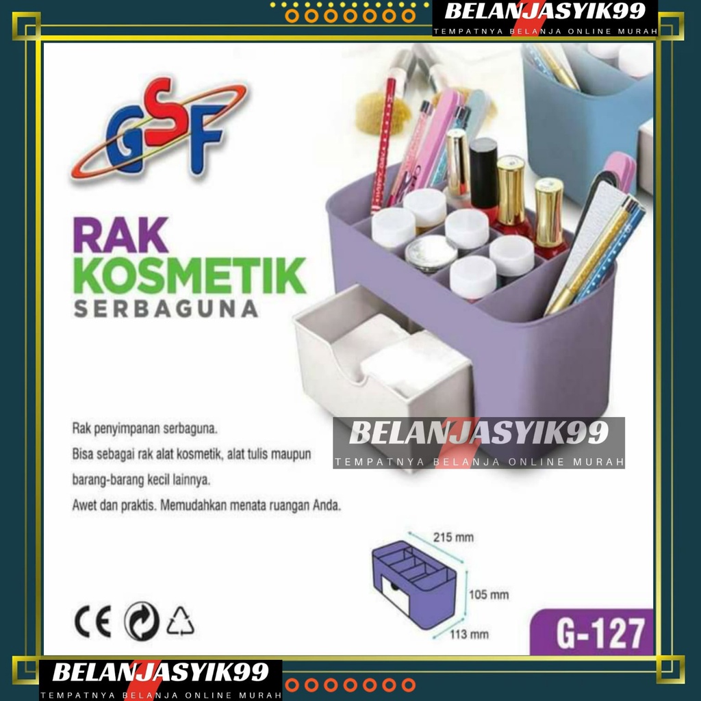 RAK KOSMETIK / RAK MAKEUP / RAK SKIN CARE / RAK SERBAGUNA GSF G-127 / GSF G 127 / GSF 127