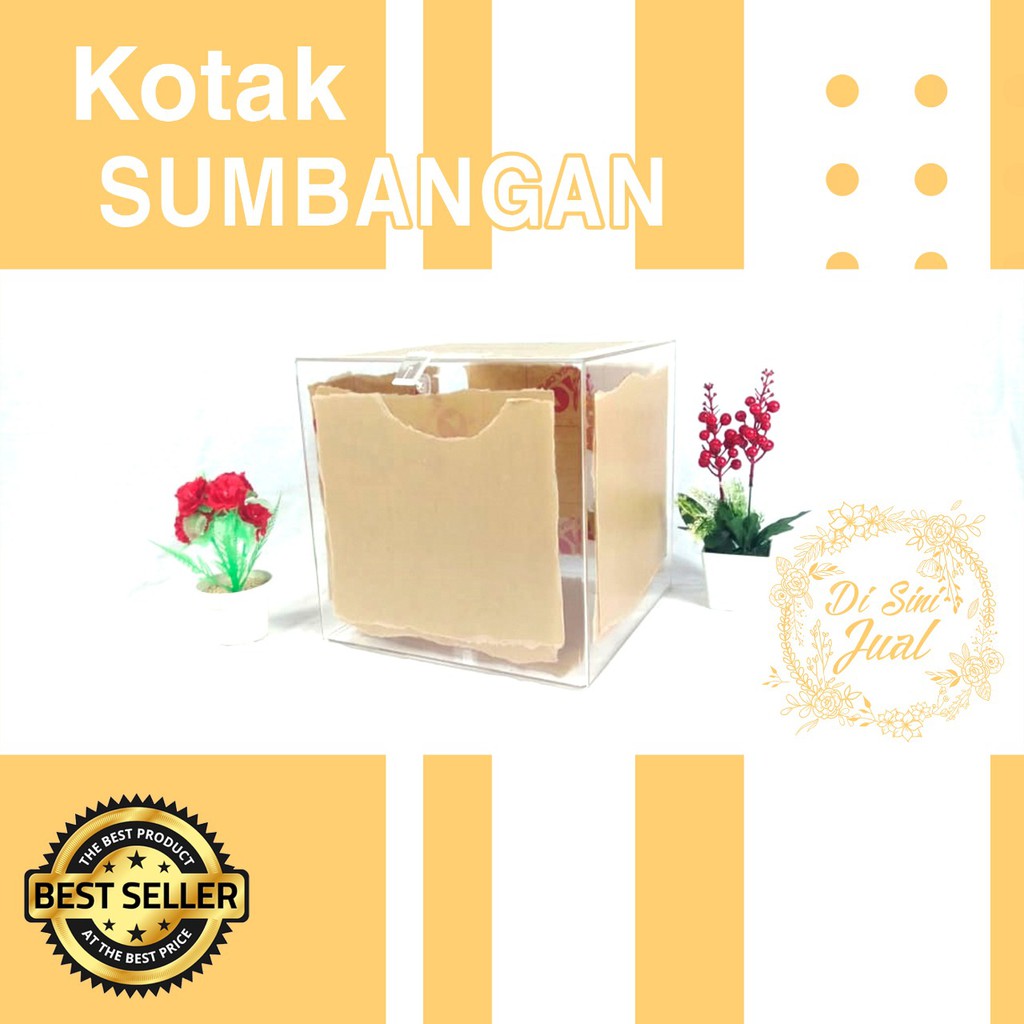 

Jasa pembuat box donation/box sumbangan acrilik murah