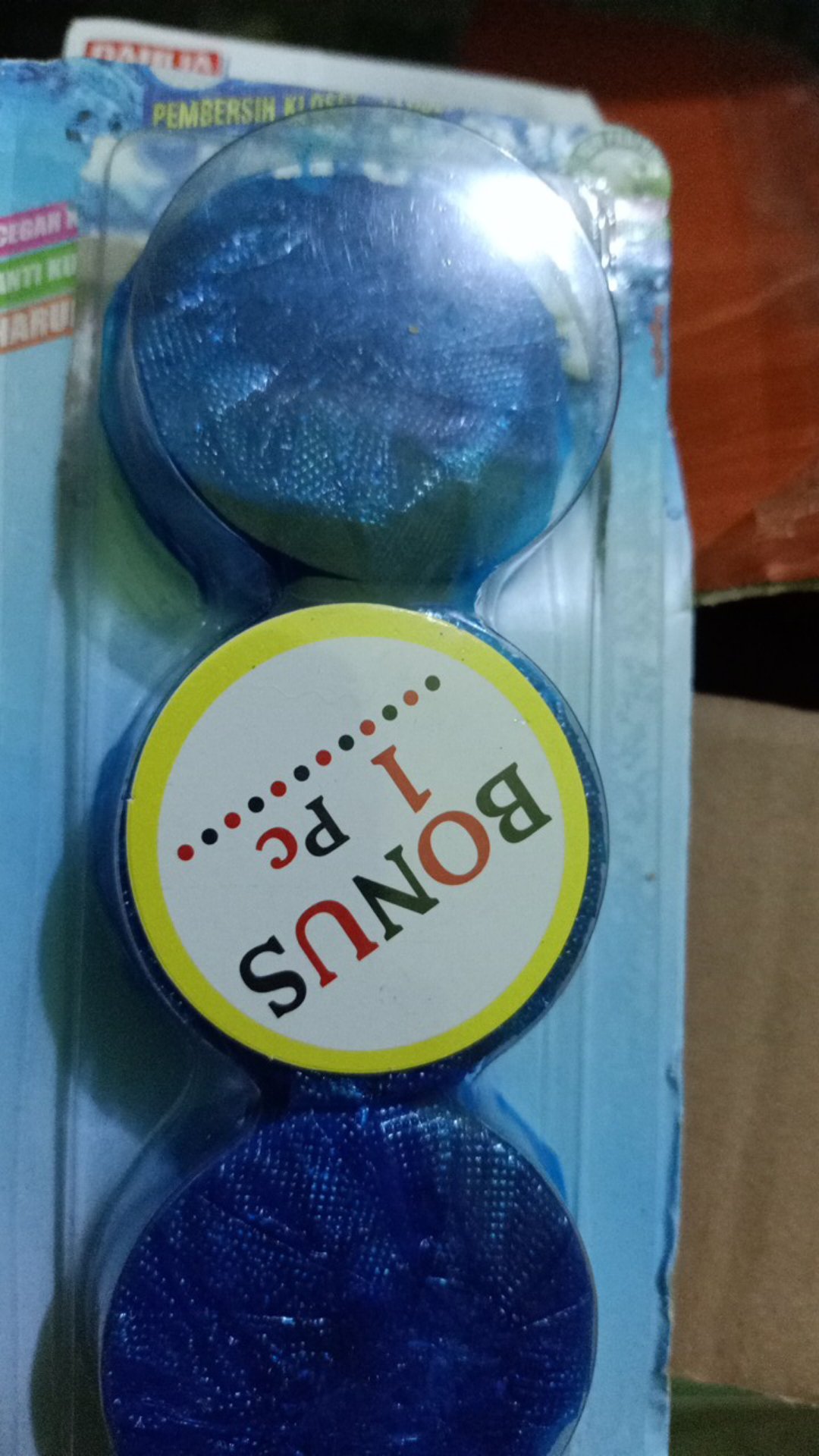 Dahlia Blue Clean Isi 3 Pembersih Closet