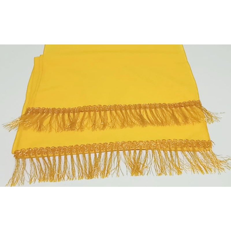 Selendang/Sampur Tari Anak 2Meter-Kuning