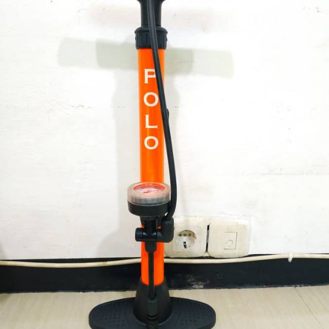 Kumpo Sepeda Polo Oren / Pompa sepeda / Pompa Tabung sepeda