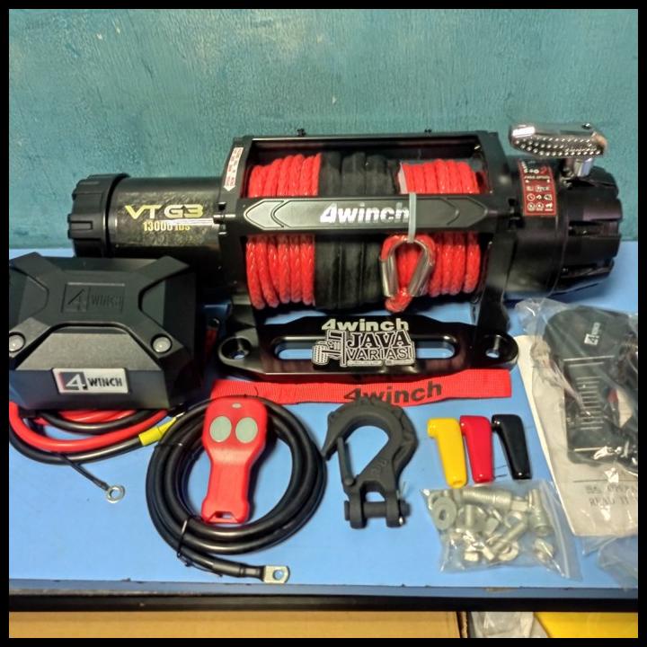Winch 4Winch 13000Lbs Gen3 Plasma Sintetis