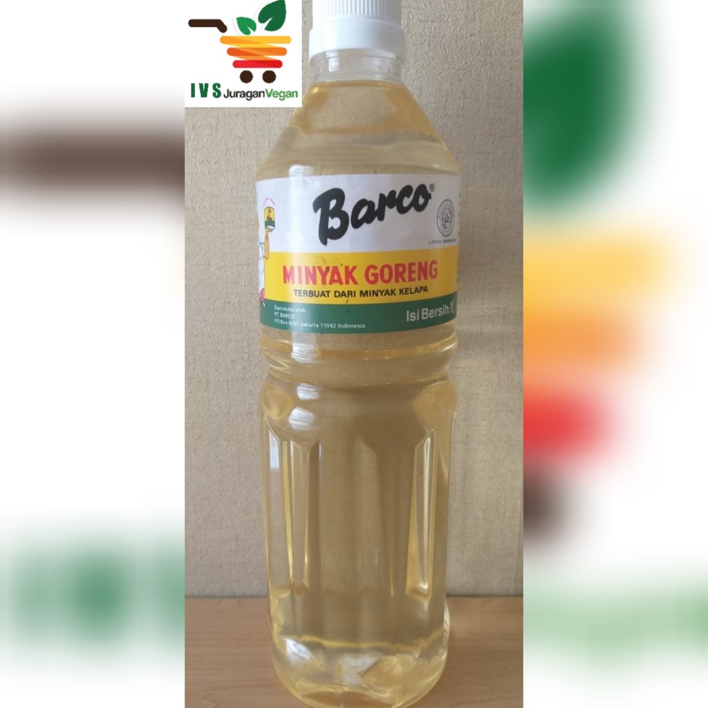 Minyak Kelapa Barco 1 L Botol Minyak Goreng Sehat Shopee Indonesia