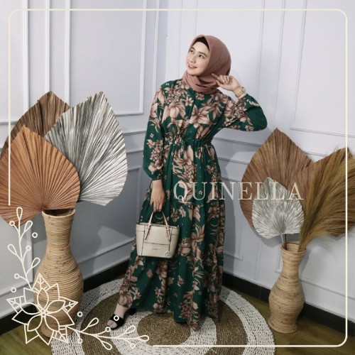 ARIRI MAXI DRESS MONALIS MOTIF PREMIUM GAMIS SYARI