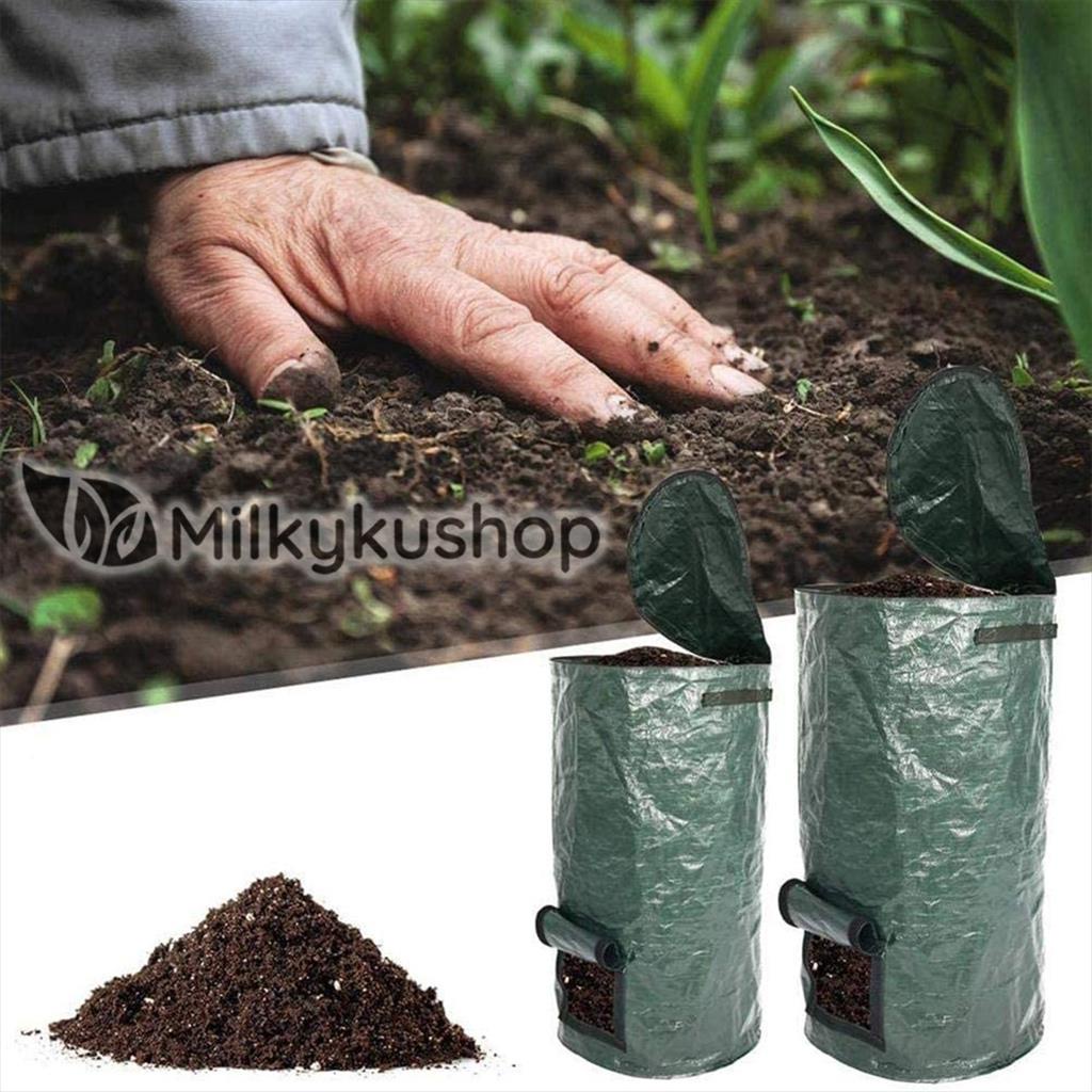 COMPOST BAG EASY GROW 80 LITER - HIJAU TAS KOMPOS