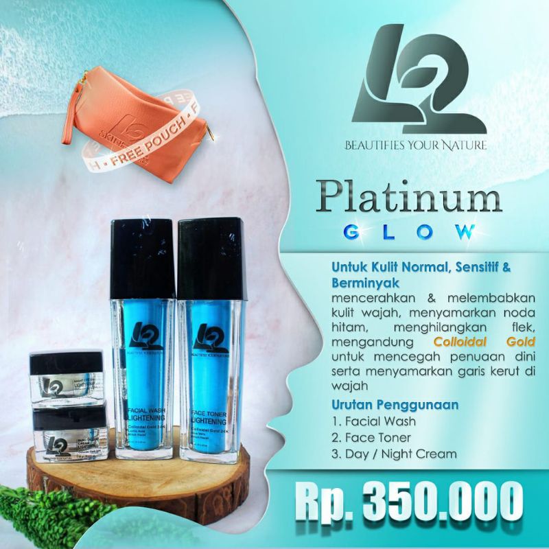 L2 Skincare - Paket Platinum Glow