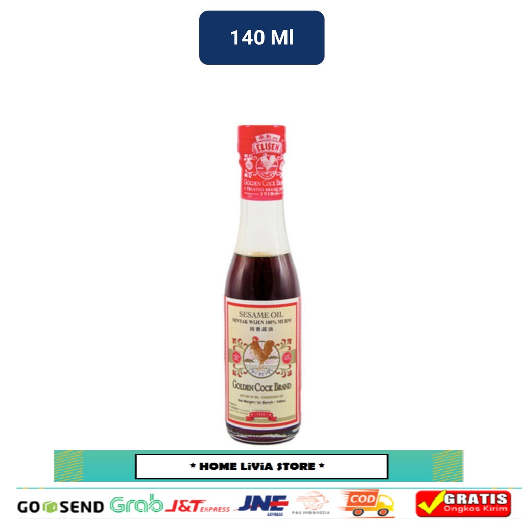 

Golden Cock Sesame Oil 140 ml